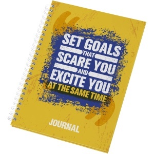 PF Agenda Desk-Mate® A5 cu copertă rigidă, nedatată