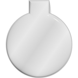 PF Magnet rotund reflectorizant TPU RFX™ M-10, mare