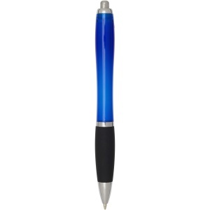 PF Nash RCS recycled plastic ballpoint pen with coloured barrel and black grip (black ink) - Img 4