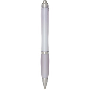 PF Nash RCS recycled plastic ballpoint pen with coloured barrel and grip (blue ink) - Img 18