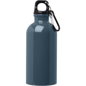 PF Sticlă de apă Oregon 400 ml din oțel inoxidabil cu perete simplu, certificată RCS, cu carabină