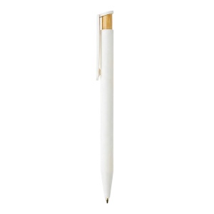 Plastic retractable pen. Bamboo insert - Img 12