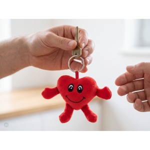 Plush heart, keyring | Cuorezo - Img 2