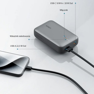 Power bank 20000 mAh Aukey - Img 6