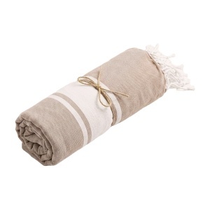 Prosop de plajă din bumbac reciclat, 150 g/m2, certificat GRS - Img 4