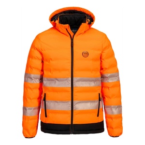 PW Jacheta Hi-Vis Ultrasonic Heated Tunnel