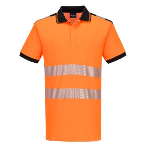 PW PW3 Hi-Vis Cotton Comfort Polo Shirt S/S