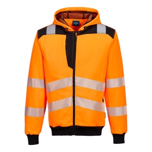 PW PW3 Hi-Vis Zip Hoodie