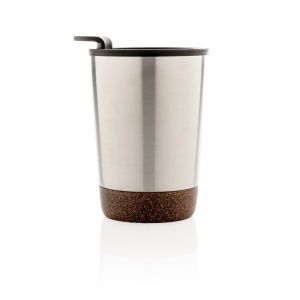 RCS Recycled stainless steel cork coffee tumbler - Img 7