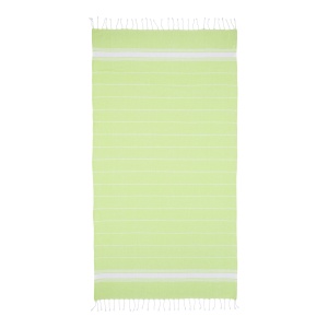 Recycled cotton fringed beach towel - Img 4