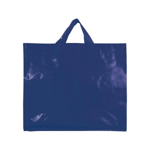Recycled laminated 120 g/m2 PP shopping bag with gusset and short  handles - Img 10