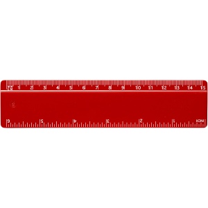 Riglă de plastic Renzo de 15 cm - Img 1
