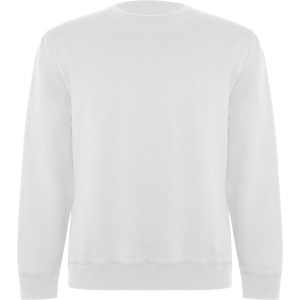 RO BATIAN - 65% cotton (57% organic) / 35% polyester, (21% recycled), brushed fleece, 300 gsm. Heather grey colour (58): 60% cotton (48% organic) / 31% polyester (21% recycled) / 9% viscose.