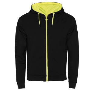 RO HANORAC FUJI - 60% bumbac / 40% poliester, bumbac Terry, 280 g/m².Căptușeală glugă: 100% poliester microperforat.Culoarea gri melanj 58: 85% bumbac / 15% vâscoză. - Img 2