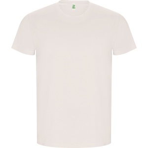 RO TRICOU GOLDEN - 100% bumab organic piptănat, punct neted. Colorat: 160 g/m². Alb: 170 g/m².Culoarea gri melanj 58: 85% bumbac organic / 15% vâscoză - Img 3