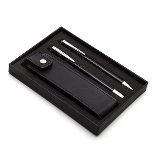 Royal™ CURITIBA set cadou cu bilă, pix ceramic și etui - Img 2