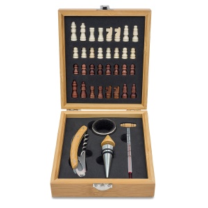 Royal ABRUZZO chess and wine set - Img 2