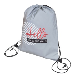 Royal DEVA reflective drawstring backpack - Img 3