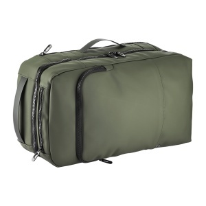 Rucsac / valiză de călătorie cu suport pentru laptop (15) din PU moale, rezistent la apă - Img 3