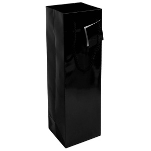 Sacoșă de cumpărături din hârtie laminată, 157 g/m2, cu clin și întăritură la bază, cu șnur - Img 11