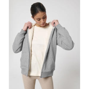 ST/™ Hygger Sherpa – The unisex sherpa lined zip-thru hoodie sweatshirt