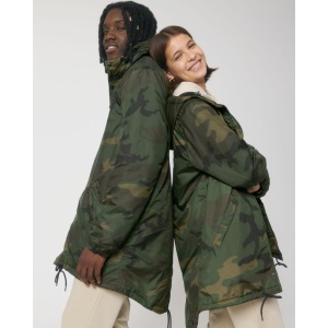 ST/™ Padded Parker AOP – The unisex AOP padded parker jacket