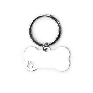 STA Keychain Chop Silver - Img 2