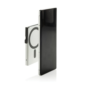Standard aluminium RFID magnetic phone cardholder - Img 6