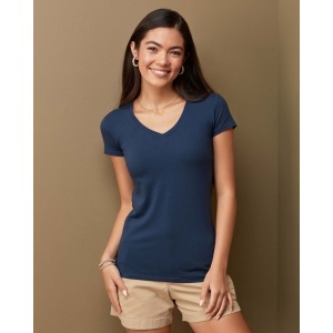 STEDMAN Stretch-T V-neck | Fitted Fit - Women 170 g/m²