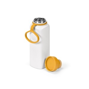 AO Sticlă Ural rSS 820 ml. Perete dublu și etanșă. Capac cu acționare prin apăsare la 360°.