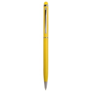Stilou rotativ cu clip și corp metalic și vârf de cauciuc asortat pentru ecranul tactil - Img 8
