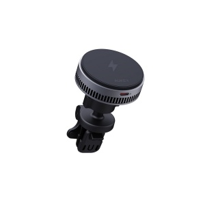 Suport telefon mobil pentru mașină, încărcător wireless 15W Aukey - Img 1