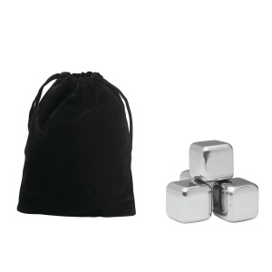 TOP™ Set cuburi de gheață CUBI DE RĂCIRE într-o pungă de catifea