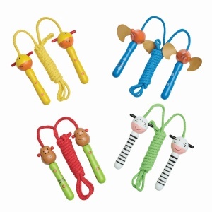 TOP ANIMAL ANIMATION - Colourful skipping rope, price per piece