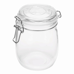 TOP CLICKY L - Borcan de sticlă pentru depozitare, aprox. 750 ml