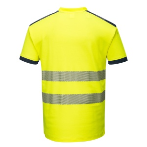 Tricou confortabil din bumbac 3 Hi-Vis, mărime M/M - Img 10