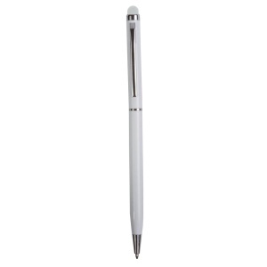 Twist pen with metal clip and barrel, and matching touchscreen rubber tip - Img 17