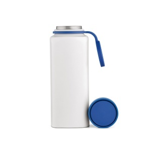 AO Sticlă Ural rSS 820 ml. Perete dublu și etanșă. Capac cu acționare prin apăsare la 360°.