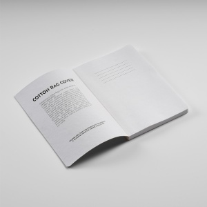 Verne A5 Notebook Cotton Rag cover. 80gsm recycled 196 pages - Img 7
