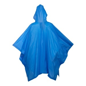 Water-resistant, embossed PVC (260 g) poncho, supplied in a transparent bag. One size - Img 3