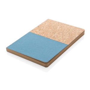 XD™ A5 cork & kraft notebook