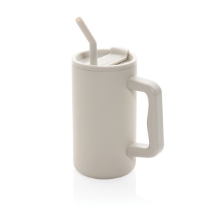 XD™ Cube RCS certified recycled steel mug 800ml