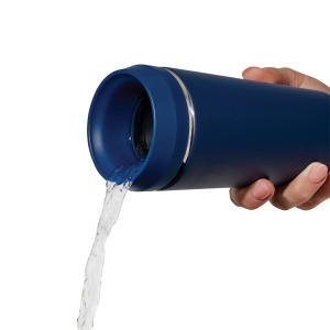 XD™ Cană termoizolantă Topl din oțel reciclat cu capac 360° brevetat – 354 ml - Img 1