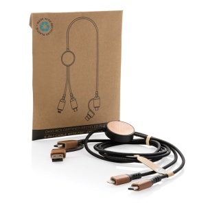 XD™ Ohio RCS certified recycled plastic 6in1 cable - Img 1