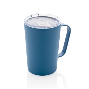 XD™ RCS Recycled stainless steel modern vacuum mug with lid