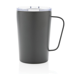 XD™ RCS Recycled stainless steel modern vacuum mug with lid