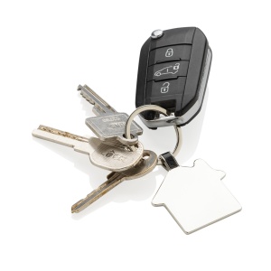XD™ RCS recycled zinc alloy house keyring
