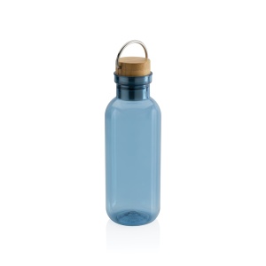 XD™ RCS RPET bottle with bamboo lid and handle