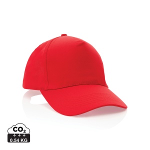 XD™ Impact 5 panel 190gr Recycled cotton cap with AWARE™ tracer