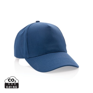 XD™ Impact 5panel 280gr Recycled cotton cap with AWARE™ tracer